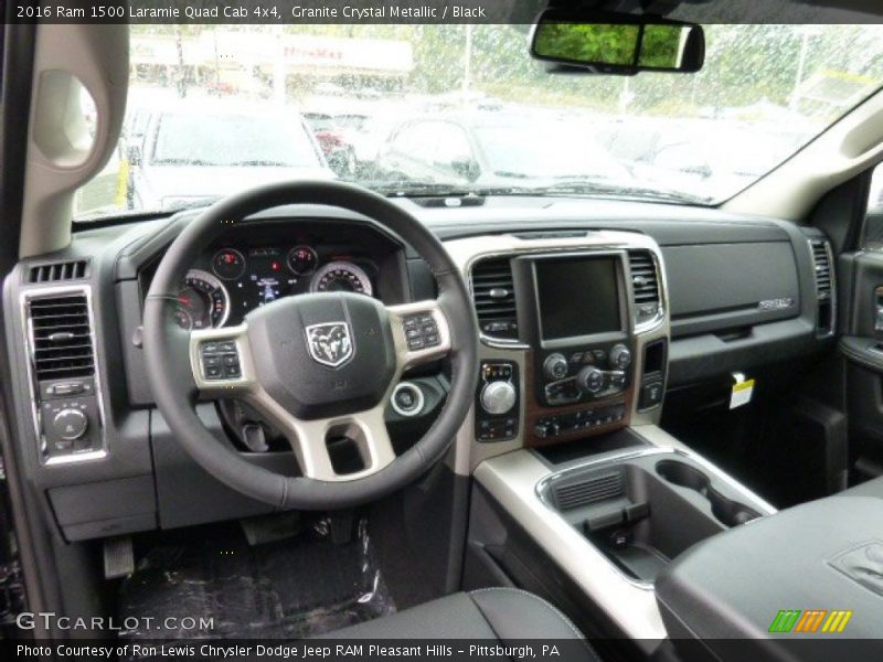 Black Interior - 2016 1500 Laramie Quad Cab 4x4 