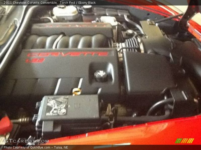 Torch Red / Ebony Black 2011 Chevrolet Corvette Convertible