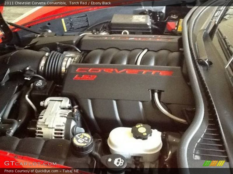 Torch Red / Ebony Black 2011 Chevrolet Corvette Convertible