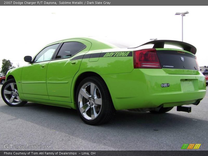 Sublime Metallic / Dark Slate Gray 2007 Dodge Charger R/T Daytona
