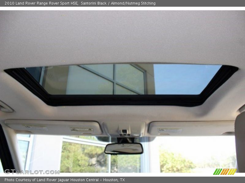 Santorini Black / Almond/Nutmeg Stitching 2010 Land Rover Range Rover Sport HSE