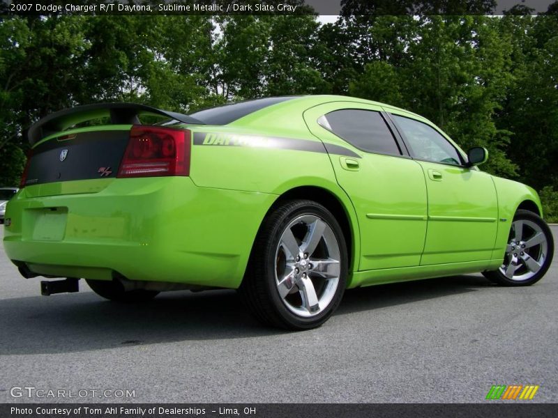Sublime Metallic / Dark Slate Gray 2007 Dodge Charger R/T Daytona
