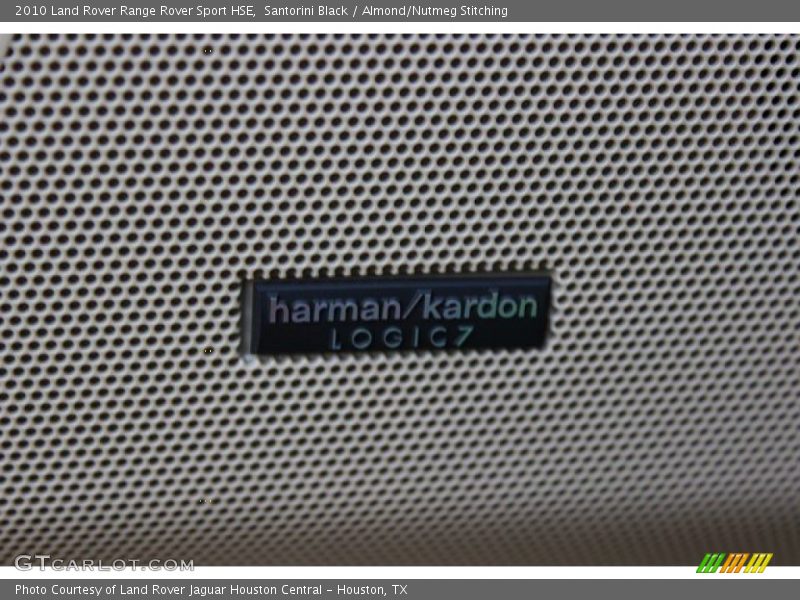 Santorini Black / Almond/Nutmeg Stitching 2010 Land Rover Range Rover Sport HSE