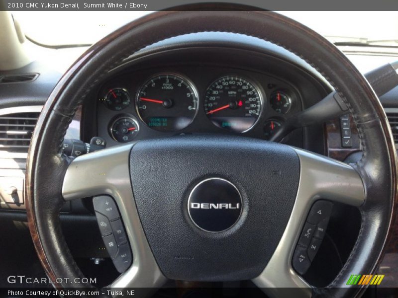Summit White / Ebony 2010 GMC Yukon Denali