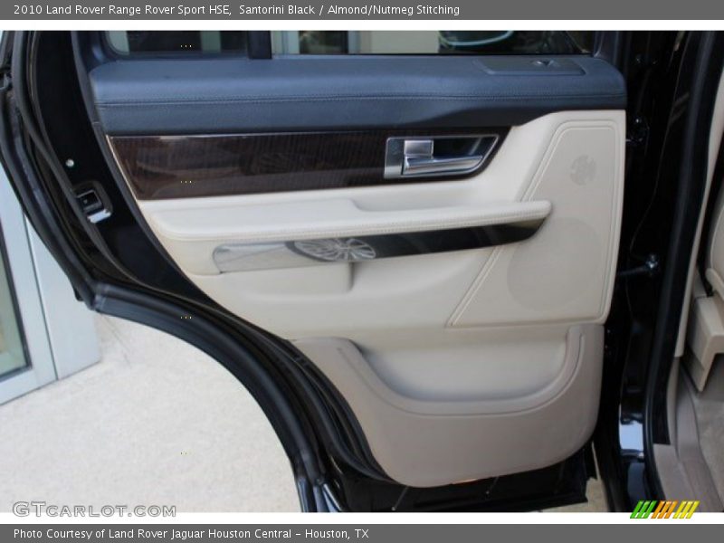 Santorini Black / Almond/Nutmeg Stitching 2010 Land Rover Range Rover Sport HSE