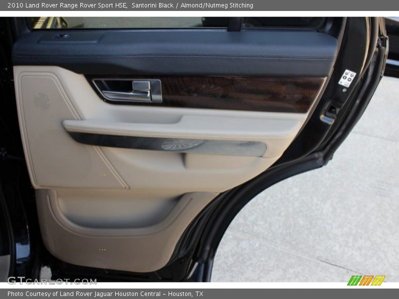 Santorini Black / Almond/Nutmeg Stitching 2010 Land Rover Range Rover Sport HSE