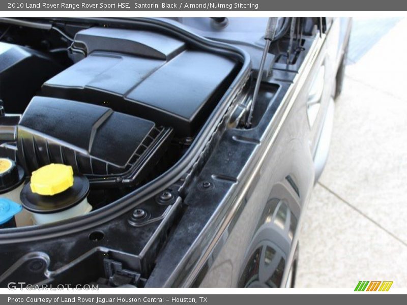 Santorini Black / Almond/Nutmeg Stitching 2010 Land Rover Range Rover Sport HSE