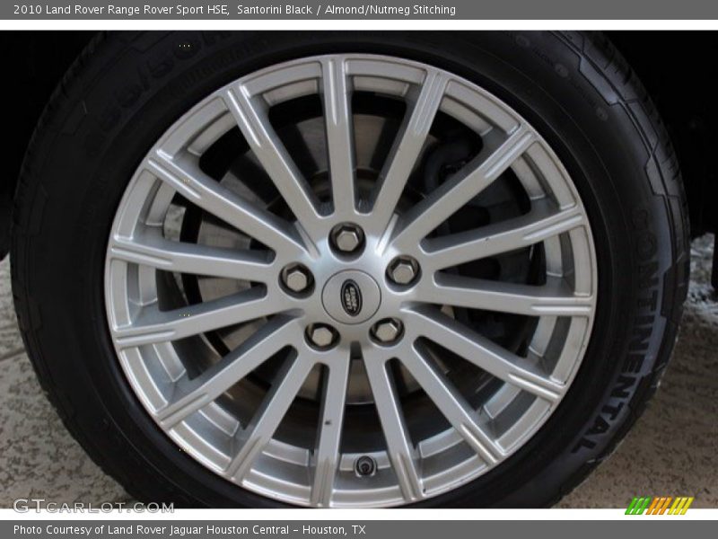 Santorini Black / Almond/Nutmeg Stitching 2010 Land Rover Range Rover Sport HSE