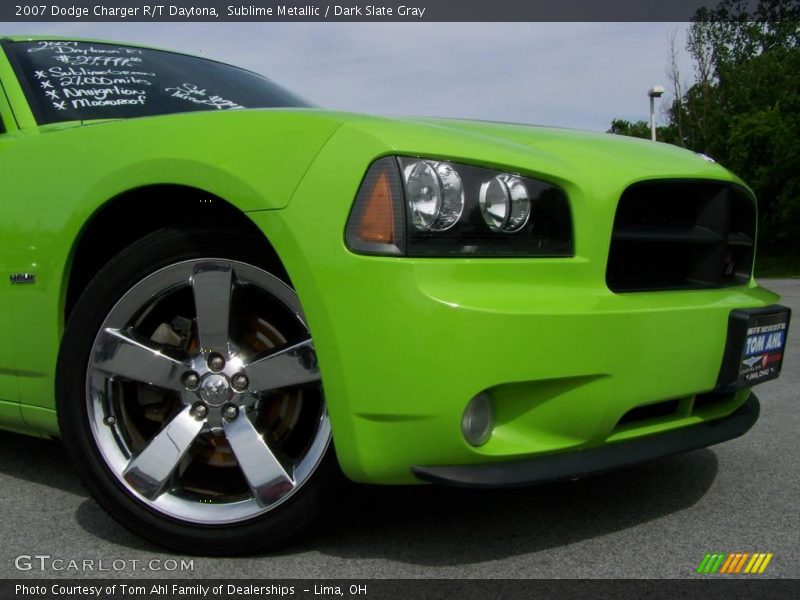 Sublime Metallic / Dark Slate Gray 2007 Dodge Charger R/T Daytona
