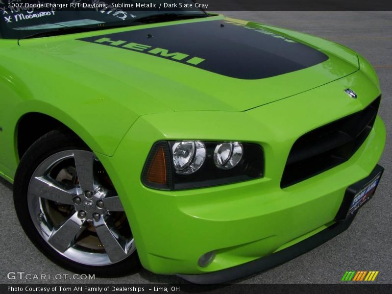 Sublime Metallic / Dark Slate Gray 2007 Dodge Charger R/T Daytona
