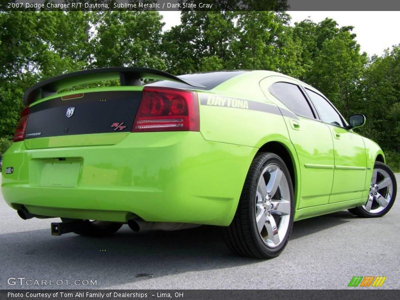 Sublime Metallic / Dark Slate Gray 2007 Dodge Charger R/T Daytona
