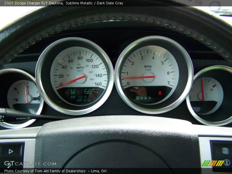 Sublime Metallic / Dark Slate Gray 2007 Dodge Charger R/T Daytona