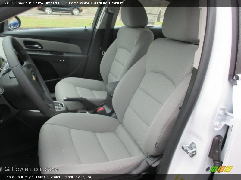 Summit White / Medium Titanium 2016 Chevrolet Cruze Limited LT