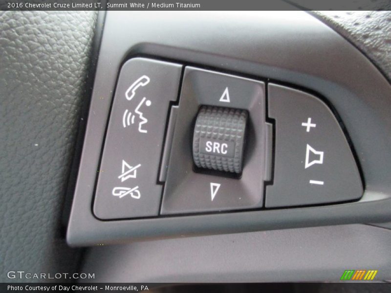 Summit White / Medium Titanium 2016 Chevrolet Cruze Limited LT