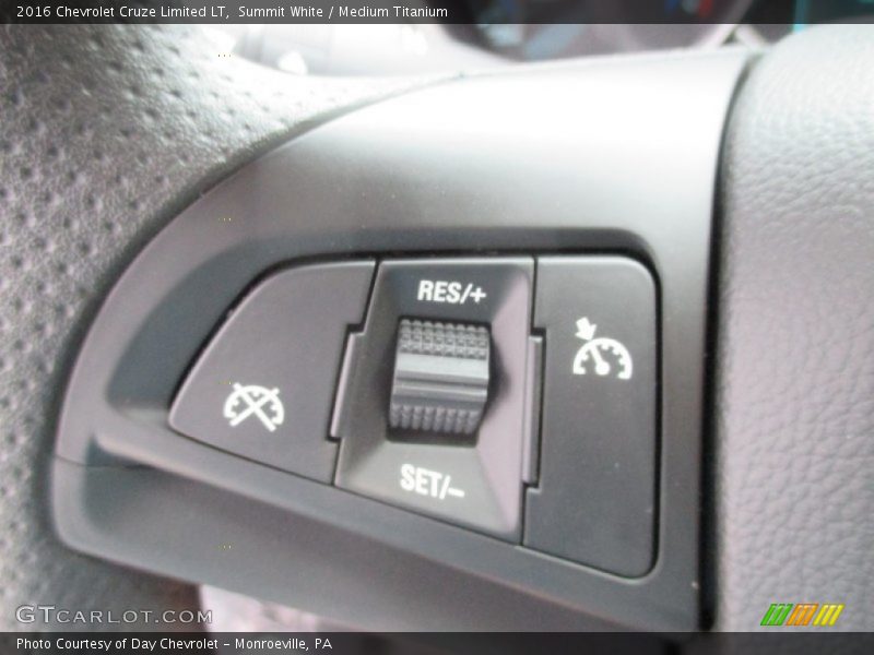 Summit White / Medium Titanium 2016 Chevrolet Cruze Limited LT