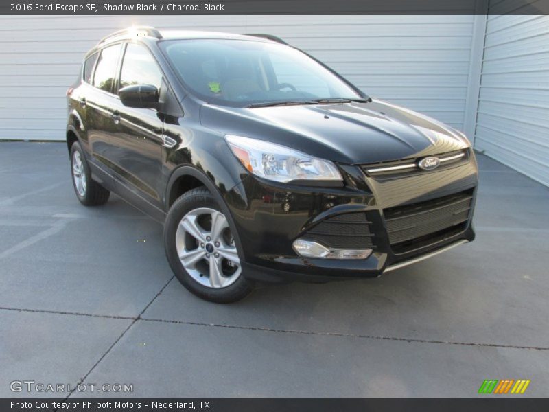 Shadow Black / Charcoal Black 2016 Ford Escape SE