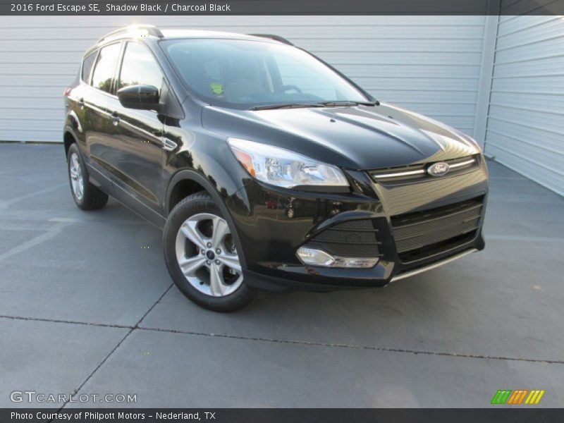Shadow Black / Charcoal Black 2016 Ford Escape SE