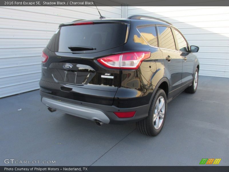 Shadow Black / Charcoal Black 2016 Ford Escape SE