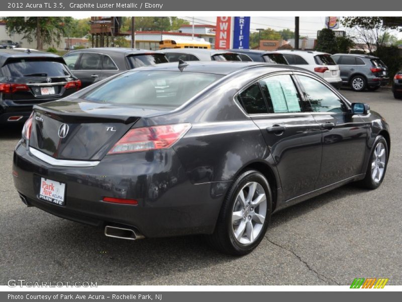 Graphite Luster Metallic / Ebony 2012 Acura TL 3.5