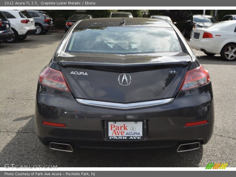 Graphite Luster Metallic / Ebony 2012 Acura TL 3.5