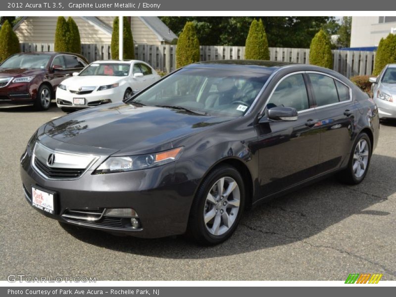 Graphite Luster Metallic / Ebony 2012 Acura TL 3.5