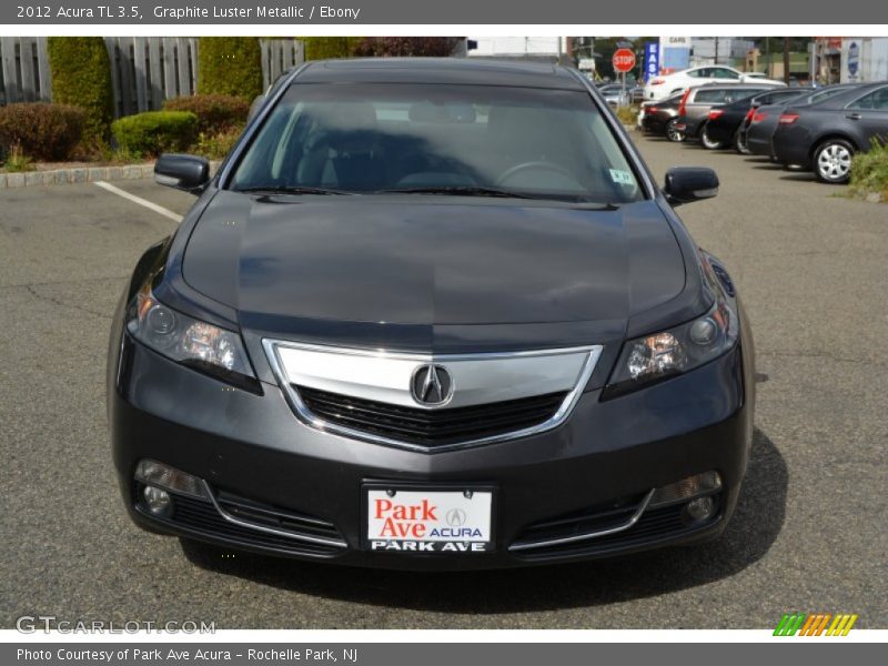 Graphite Luster Metallic / Ebony 2012 Acura TL 3.5