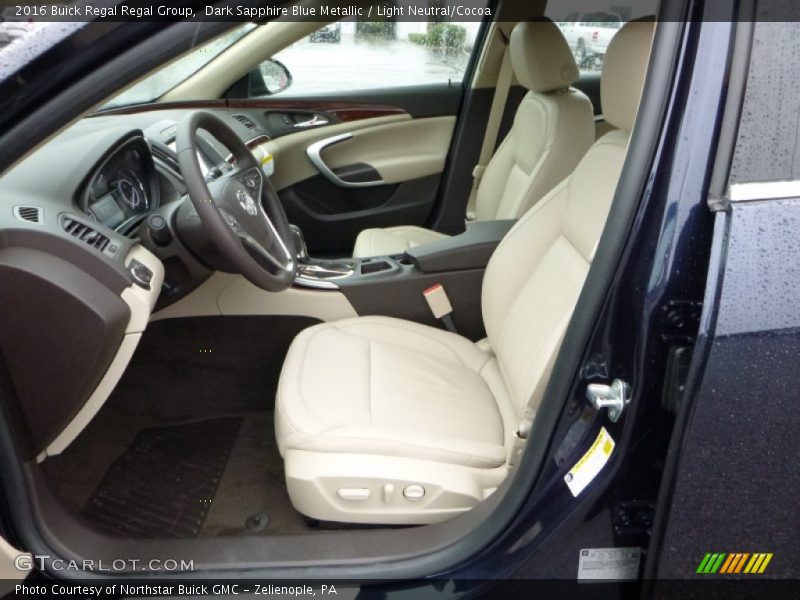Front Seat of 2016 Regal Regal Group