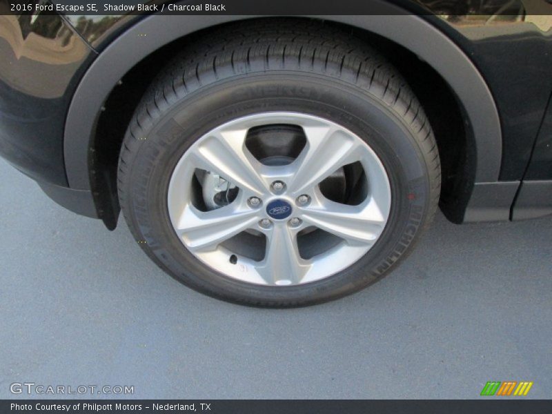 Shadow Black / Charcoal Black 2016 Ford Escape SE