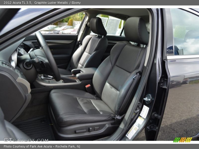 Graphite Luster Metallic / Ebony 2012 Acura TL 3.5