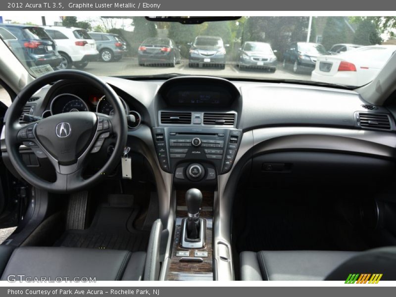 Graphite Luster Metallic / Ebony 2012 Acura TL 3.5