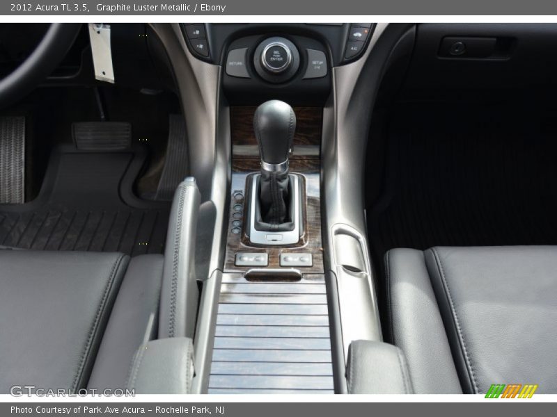 Graphite Luster Metallic / Ebony 2012 Acura TL 3.5