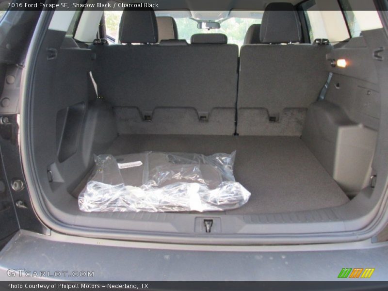 Shadow Black / Charcoal Black 2016 Ford Escape SE