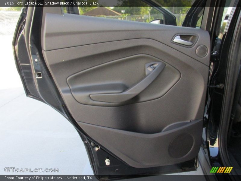 Shadow Black / Charcoal Black 2016 Ford Escape SE