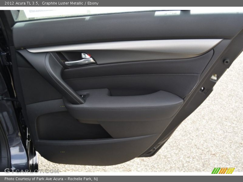 Graphite Luster Metallic / Ebony 2012 Acura TL 3.5