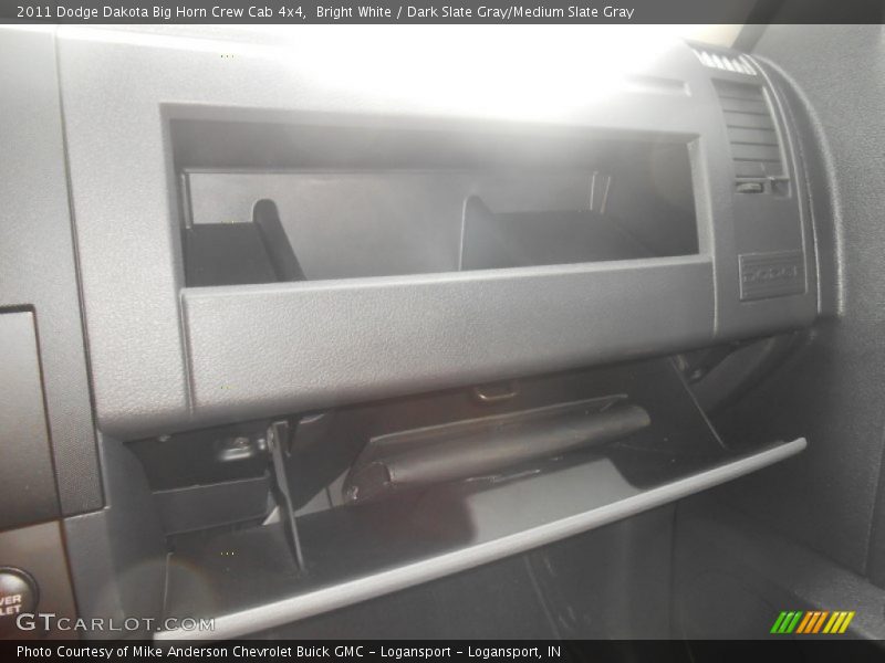 Bright White / Dark Slate Gray/Medium Slate Gray 2011 Dodge Dakota Big Horn Crew Cab 4x4
