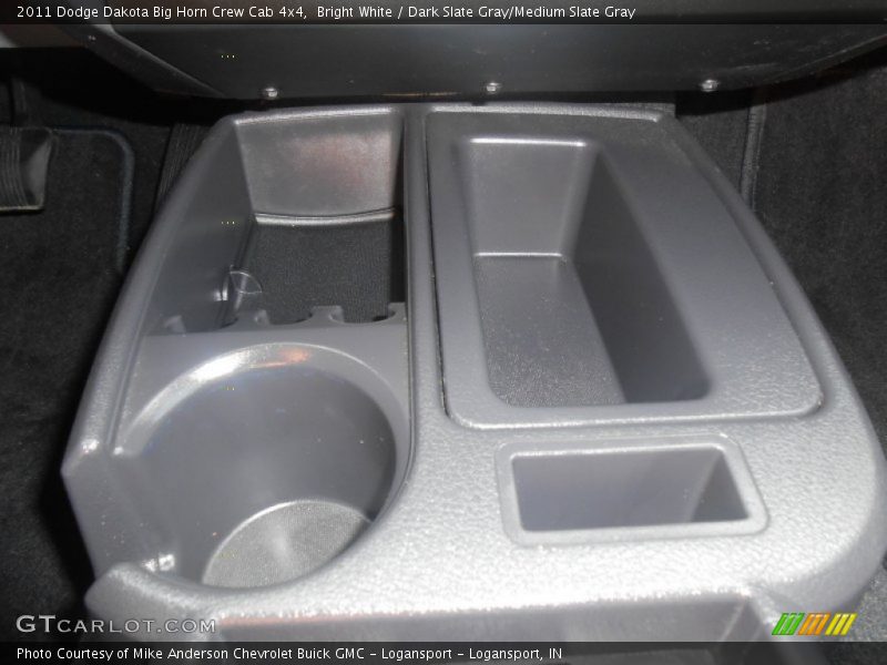 Bright White / Dark Slate Gray/Medium Slate Gray 2011 Dodge Dakota Big Horn Crew Cab 4x4