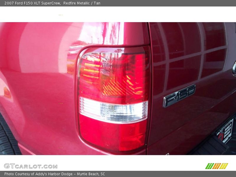 Redfire Metallic / Tan 2007 Ford F150 XLT SuperCrew