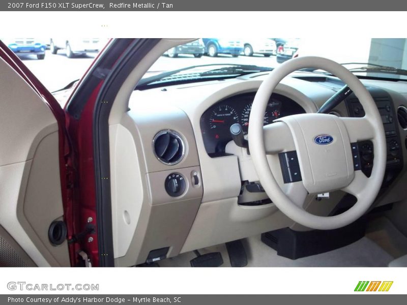Redfire Metallic / Tan 2007 Ford F150 XLT SuperCrew