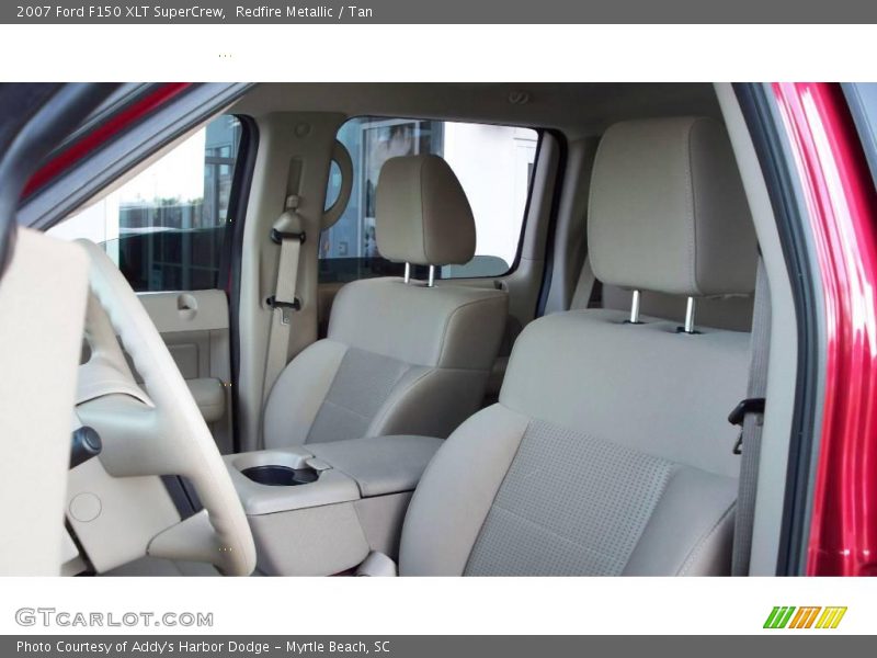 Redfire Metallic / Tan 2007 Ford F150 XLT SuperCrew