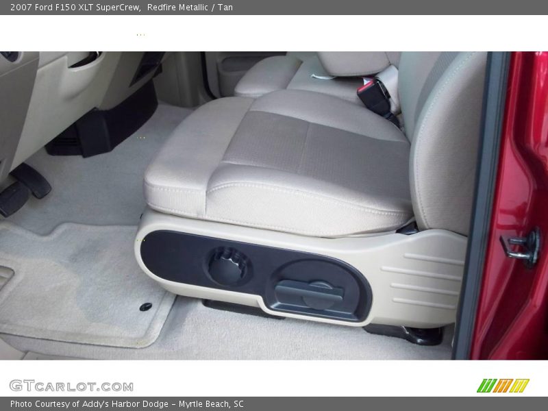 Redfire Metallic / Tan 2007 Ford F150 XLT SuperCrew