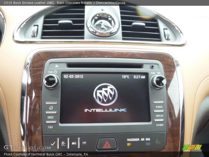 Controls of 2016 Enclave Leather AWD