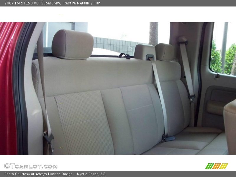 Redfire Metallic / Tan 2007 Ford F150 XLT SuperCrew