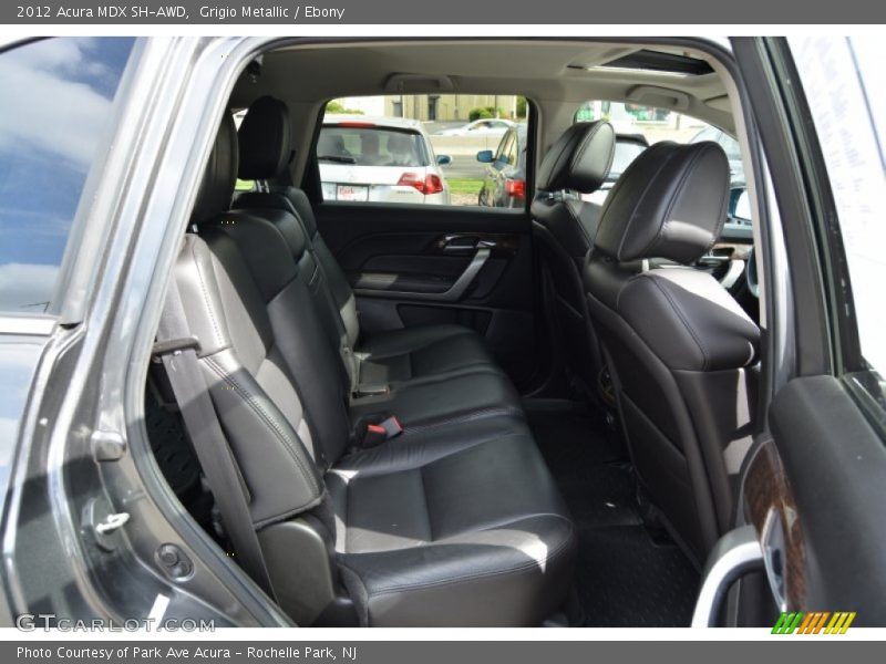 Grigio Metallic / Ebony 2012 Acura MDX SH-AWD