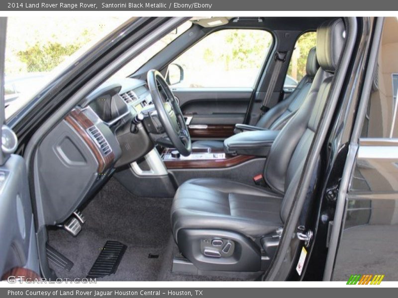 Santorini Black Metallic / Ebony/Ebony 2014 Land Rover Range Rover