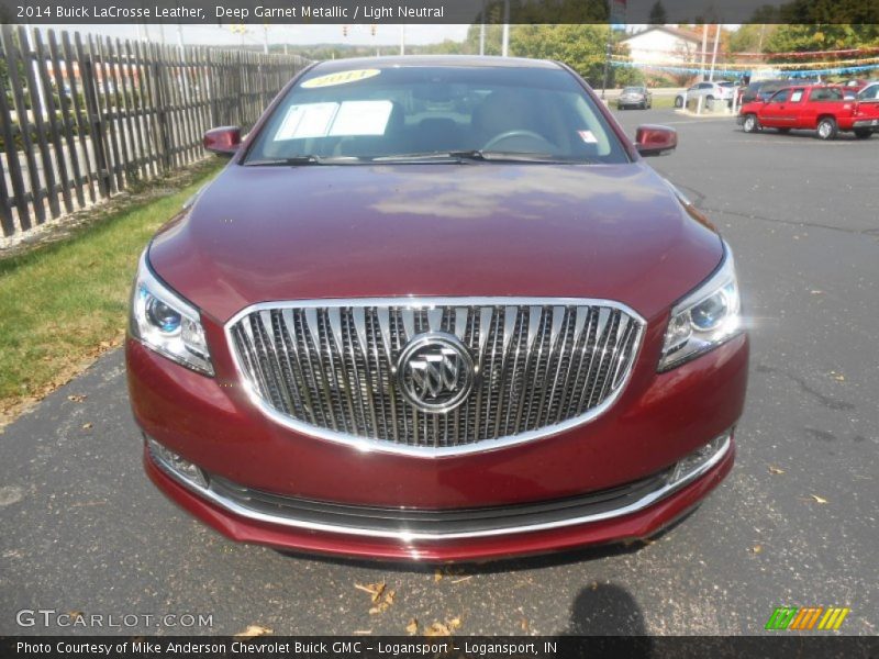 Deep Garnet Metallic / Light Neutral 2014 Buick LaCrosse Leather