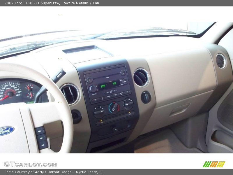Redfire Metallic / Tan 2007 Ford F150 XLT SuperCrew