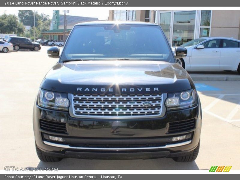 Santorini Black Metallic / Ebony/Ebony 2014 Land Rover Range Rover