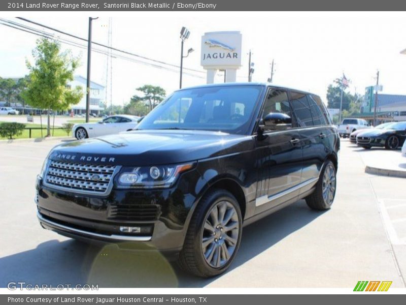 Santorini Black Metallic / Ebony/Ebony 2014 Land Rover Range Rover