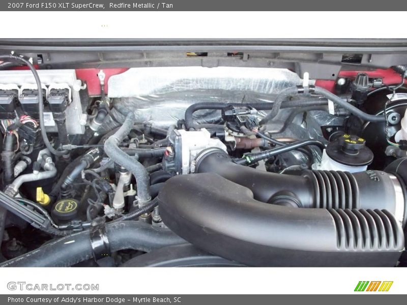 Redfire Metallic / Tan 2007 Ford F150 XLT SuperCrew
