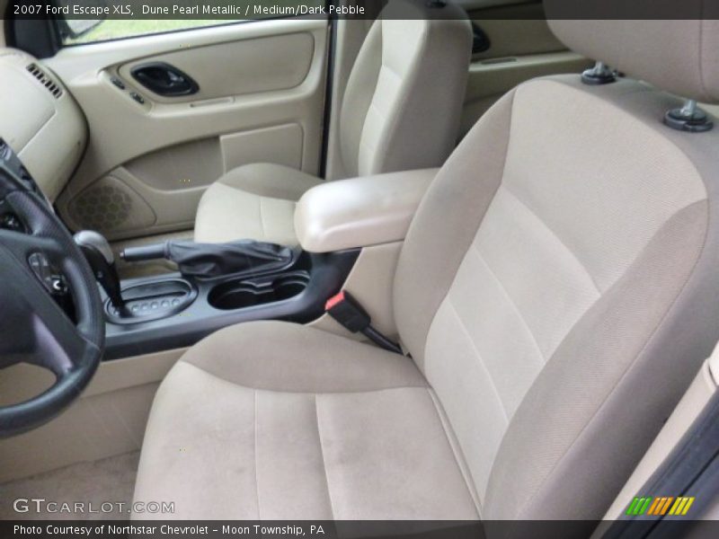 Dune Pearl Metallic / Medium/Dark Pebble 2007 Ford Escape XLS